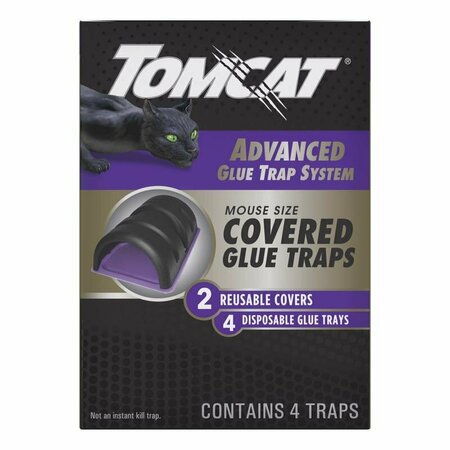 TOMCAT Glue Trap For Insects/Mice/Spiders, 4PK 0377310